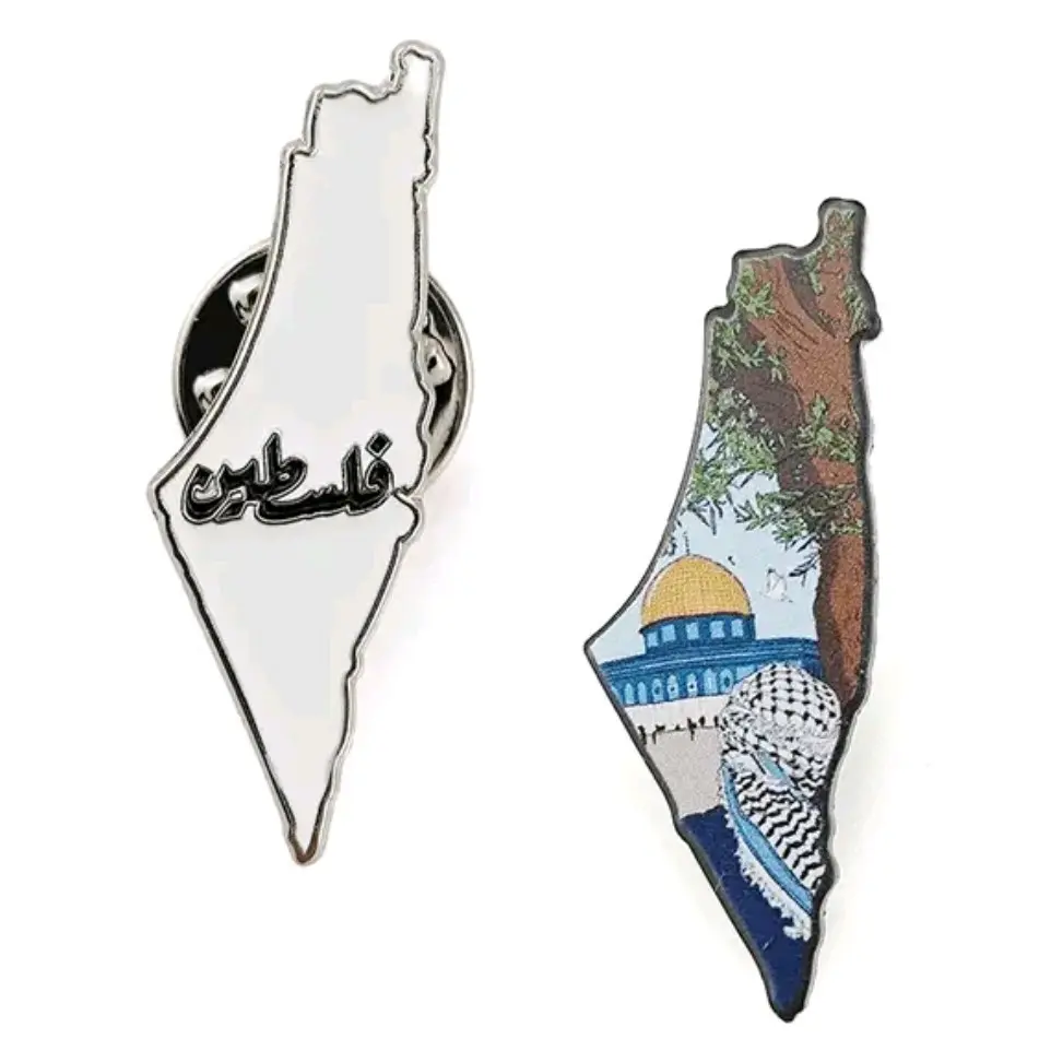 Palestine Pin cinch clips