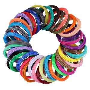 Biodegradable 3D Printer Pen PLA Filament Material - 1.75mm Refills (Random Color) - 5m Length Each