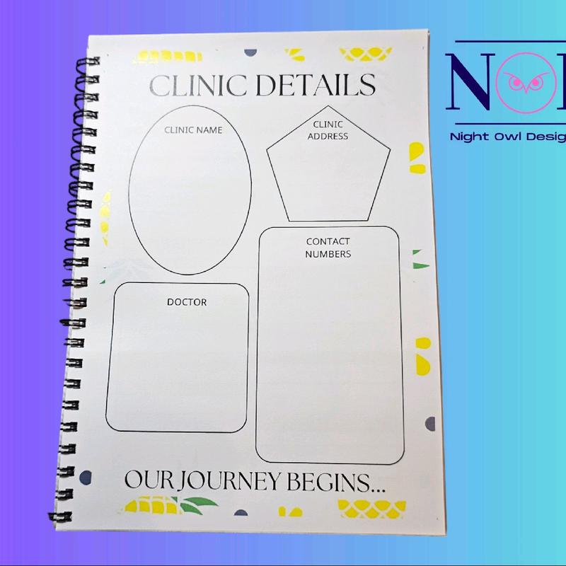 IVF Journal with Expense Tracker, Clinic Details & Techniques for Coping with the Stressful Journey 8
