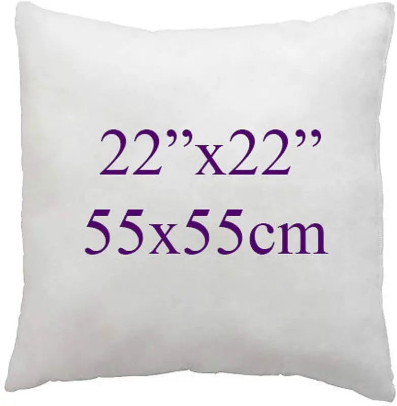 Duck Feather Cushion Pads Inners Inserts Fillers Scatter 100% Cotton Down Proof Cover Hypoallergenic Cushions 16",18",20",22",24",26" 1