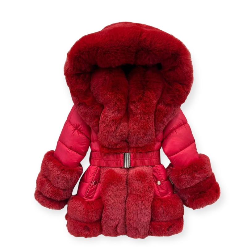 ULTIMATE faux fur padded kids coat at Ginger Ivy Childrens boutique coats, Kids Coats, Kids Winter Wear, Winter Daily Wear from GINGER IVY