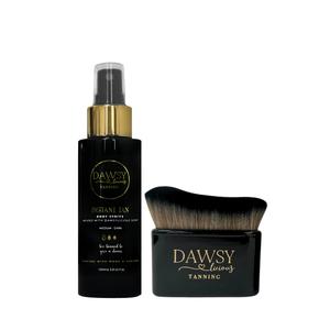 Instant Bronze Bundle- Instant Tan Spritz & Blending Brush