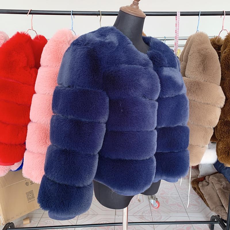 Product Introduction of [2024]Women faux Faux Fur Coat Autumn Winter High Quality Faux Fox Fur Coat fluffy coat fury elegant faux furr 7xl plus size women clothing1 23
