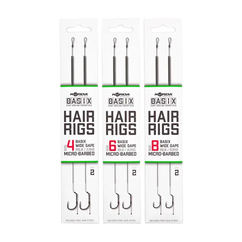 Korda Basix Hair Rigs