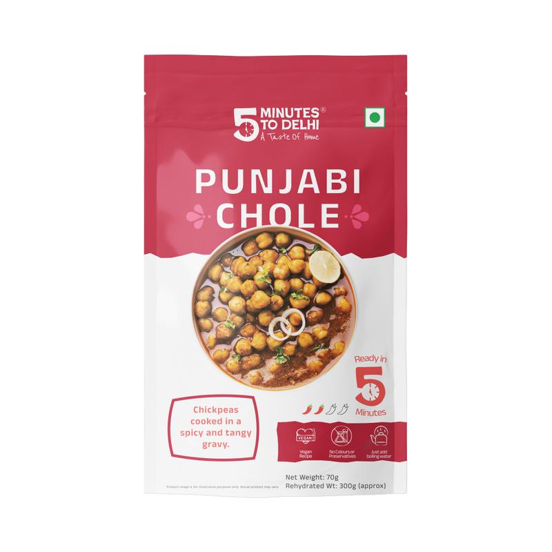 Punjabi Chickpea Curry (Punjabi Chole) - Just Add Water and Microwave! 1