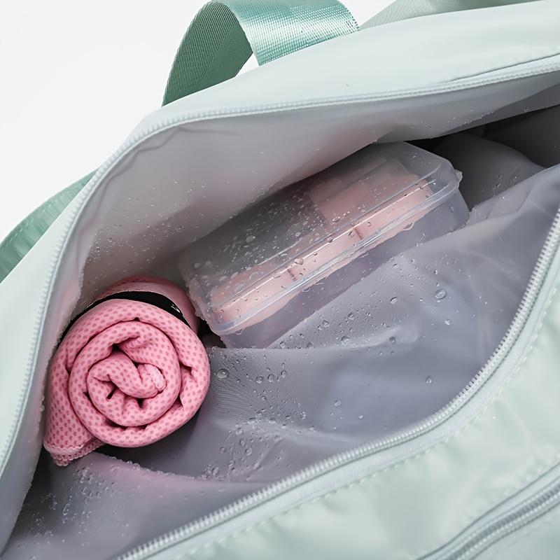 Product Introduction of Women's Yoga Fitness Sports Bag, Dry And Wet Separation Training Bag, Portable Large Capacity Portable Bag, For Business Trip Travel 14