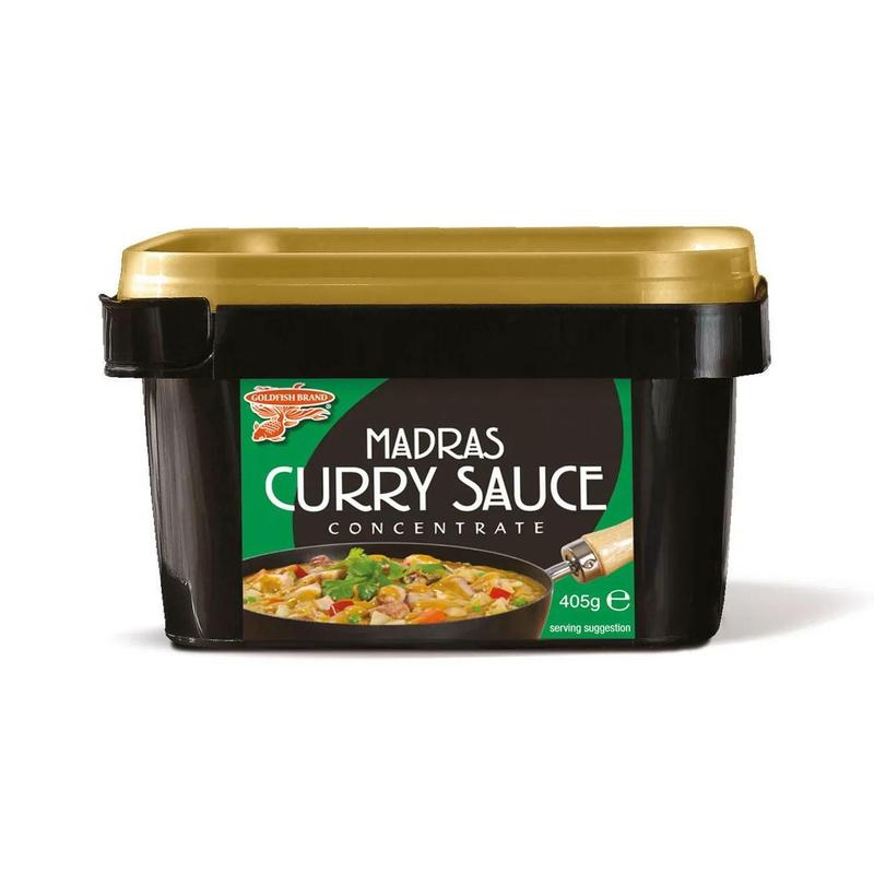 Goldfish Vegetarian Indian Madras Curry Paste 405g 0
