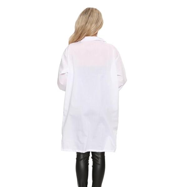 FNA Fashions Adults White Lab Doctor Coat with Stethoscope Mens Fancy Dress Party Accessory (Medium, Adults Dr Coat W/Stethoscope) Classic Costume 3