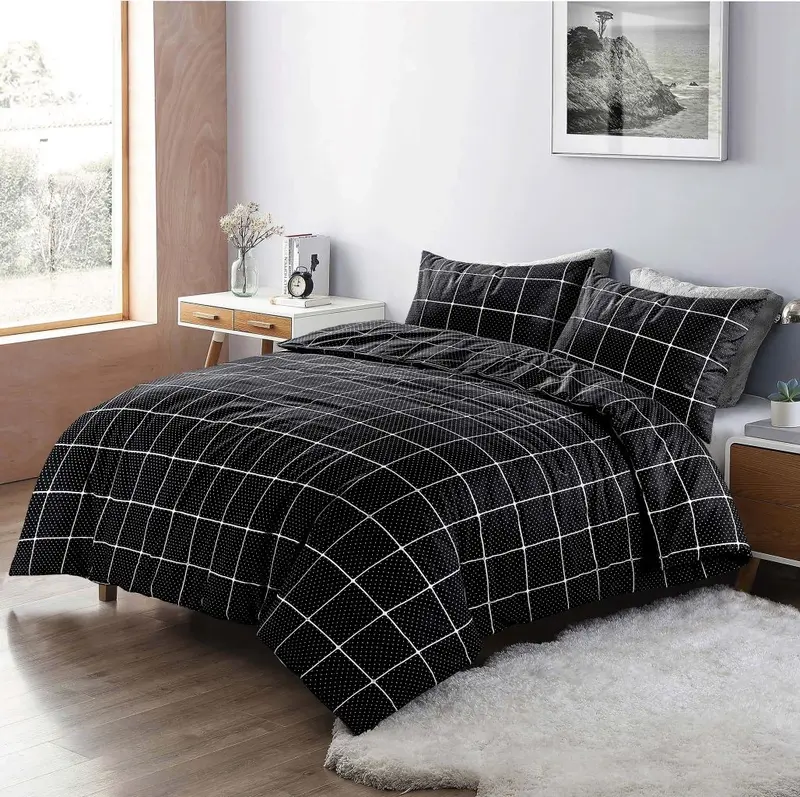 Cozy Printed Duvet Set - 3 Piece Bedding Set 1