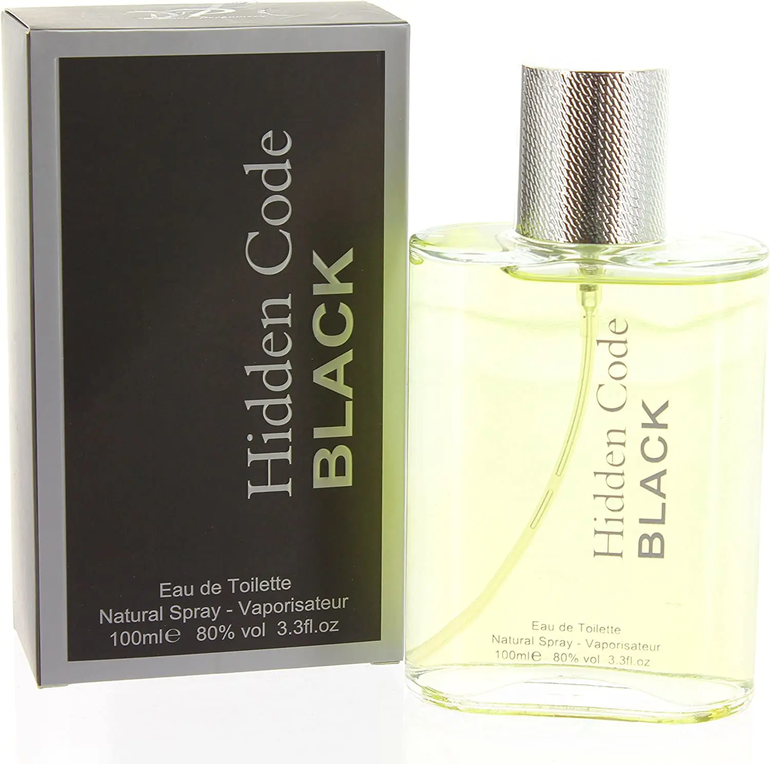 Hidden Code Black Mens 100ml EDT Fine Perfumery