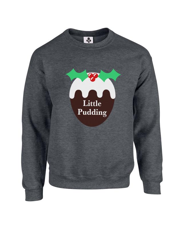 Little pudding Sweatshirt Christmas Jumper christmas pudding xmas festive cute fun funny novelty joke humour 5