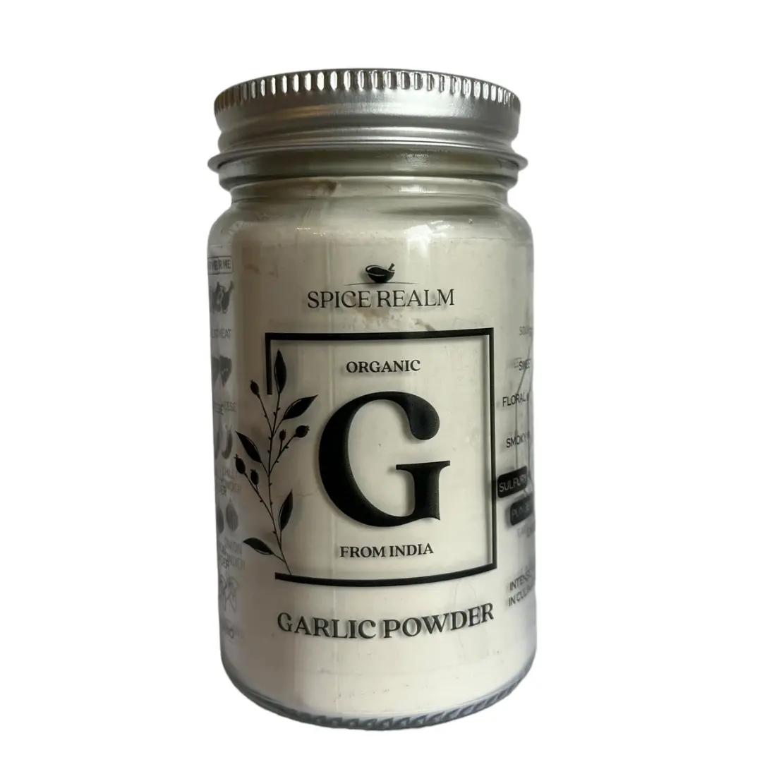 Garlic Powder, Pure Ground Garlic, Aromatic Flavour, Natural Seasoning, Premium Spice, Fresh Dried Garlic, Cooking Ingredient, High Quality