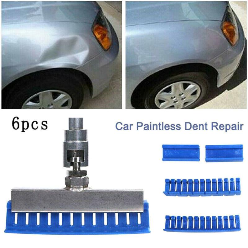 6pcs Set Paintless Dent Removal Kit Slide Hammer Puller Tab Auto Car Repair Tool 3