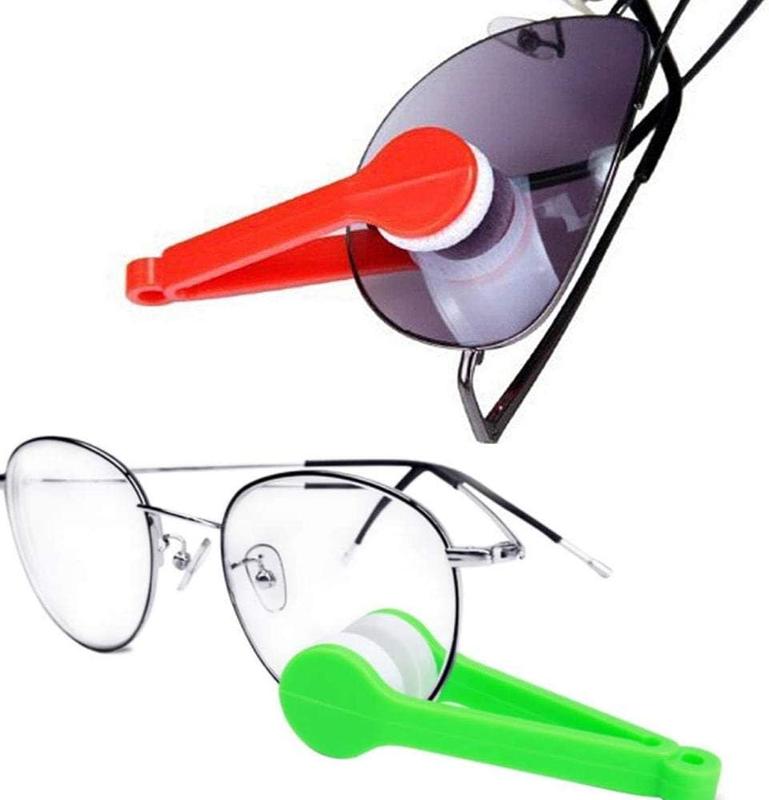 Sunglass Cleaning Brush 5 PCS Spectacle Glass Cleaner Mini Eyeglass Microfiber Brush Portable Magnetic Glass Lens Cleaner Glasses Cleaning Accessories 4