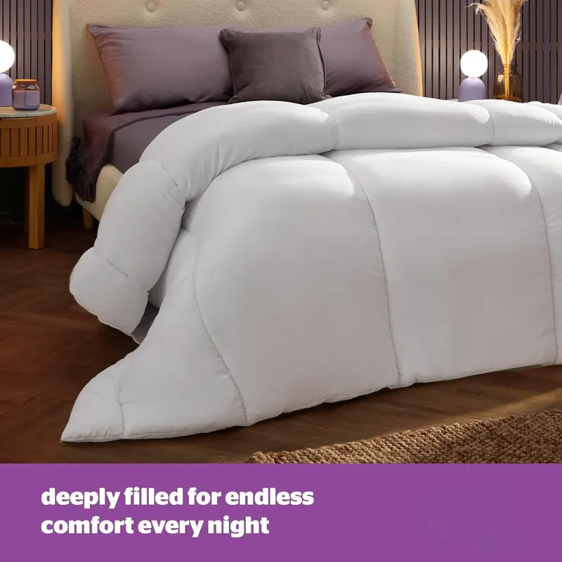 Extra Thick & Warm Heavyweight Winter Duvet Double Quilt - Hypoallergenic Duvets for Cold Nights - UK Quilts #HomeDecor #Bedding #SleepUpgrade" 4