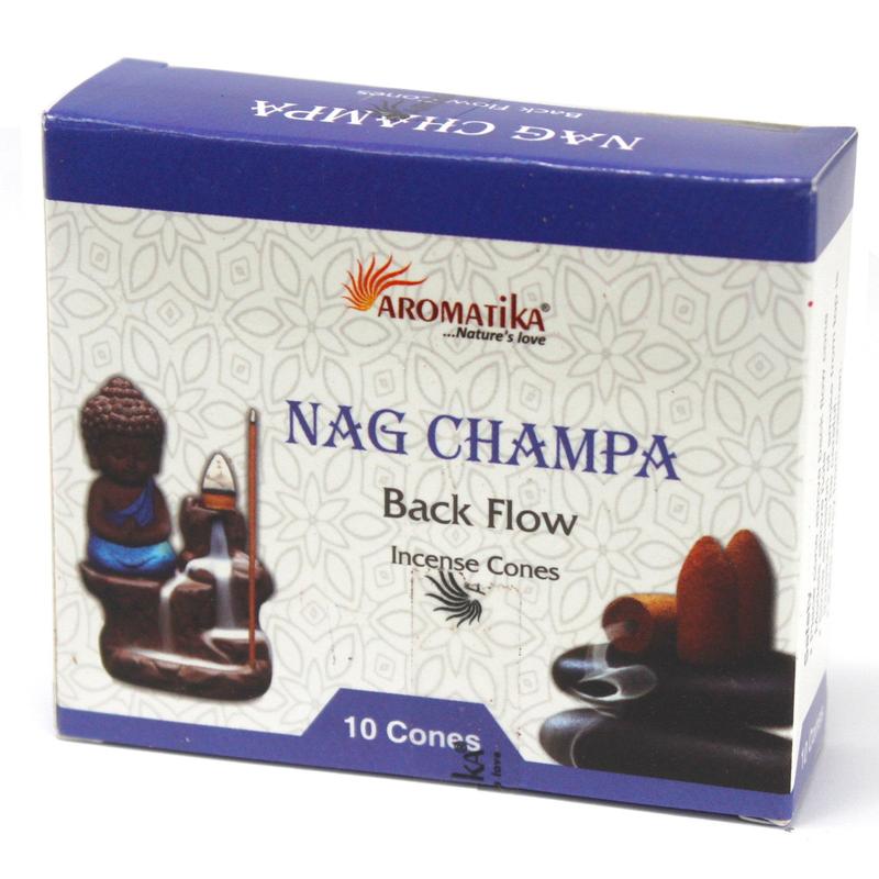 Aromatika Backflow Incense Cones (pack of 10) for Meditation, Aromatherapy & Reiki - Natural Herbs, Oils & Resins 3