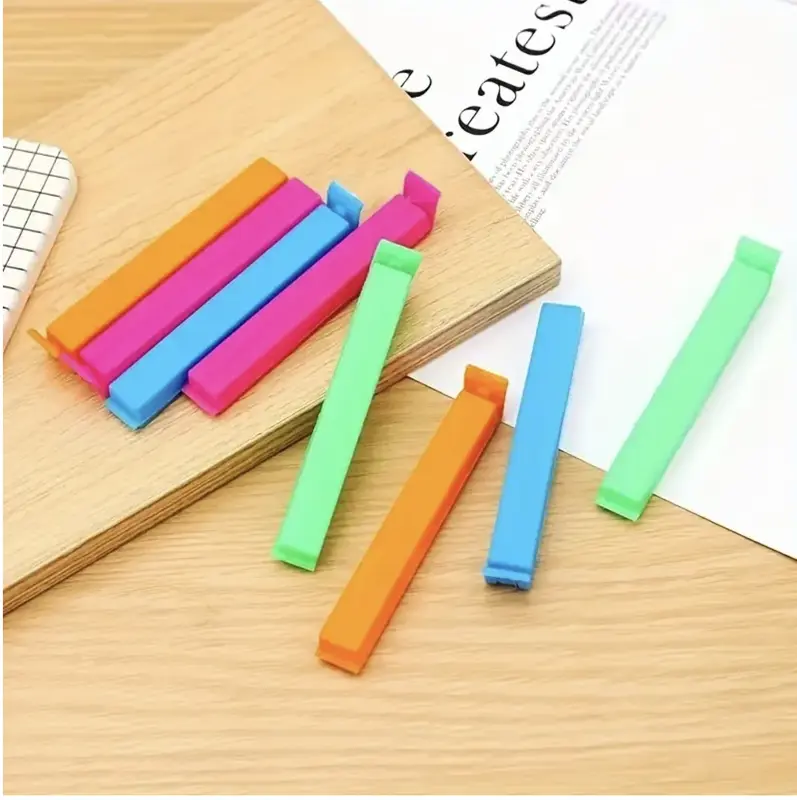 20 pcs  Reusable Plastic Bag Clips Plastic Sealer Food Sealing Clips Moisture-proof Sealing Clips - Keep Your Snacks Fresh And Secure! 4