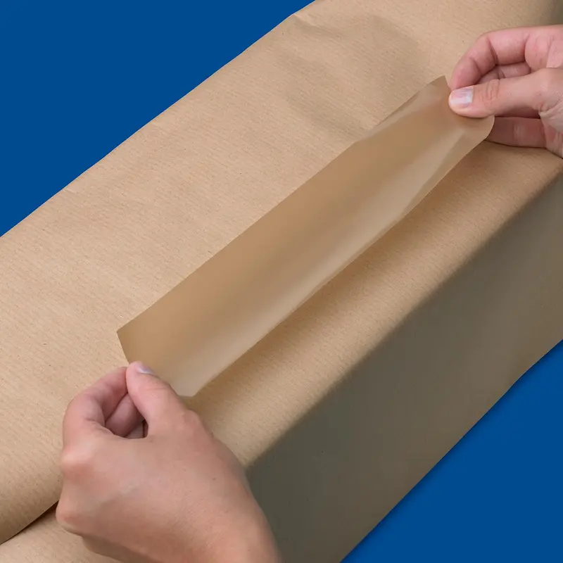 Sellotape Brown High-Strength Parcel Tape for Professional Use 48mmx50m, 6 Rolls - Ideal for Packaging and Moving 3