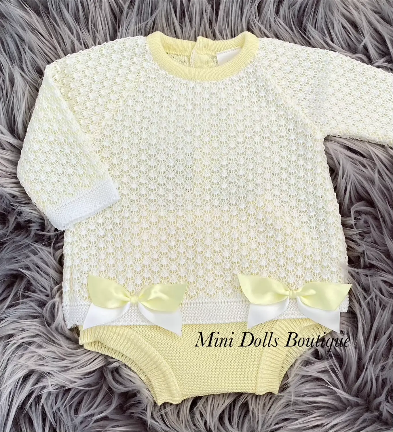 Lemon Double Bow Set