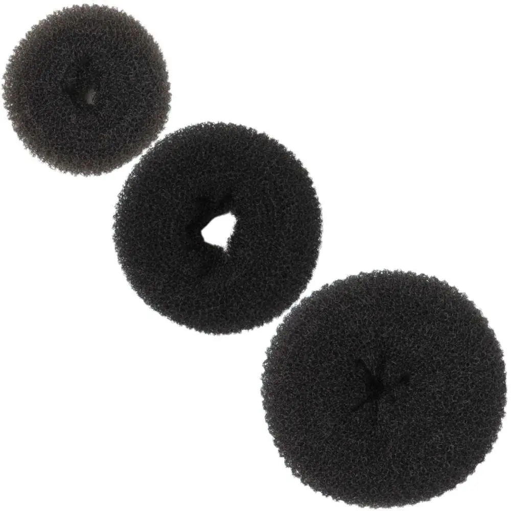Hair Bun Donut in natural colours, Hair Bun Maker, Bun net, Hair Accessories for Girls, Donut Hair Bun, Bun Doughnut, Bun Rings for hair