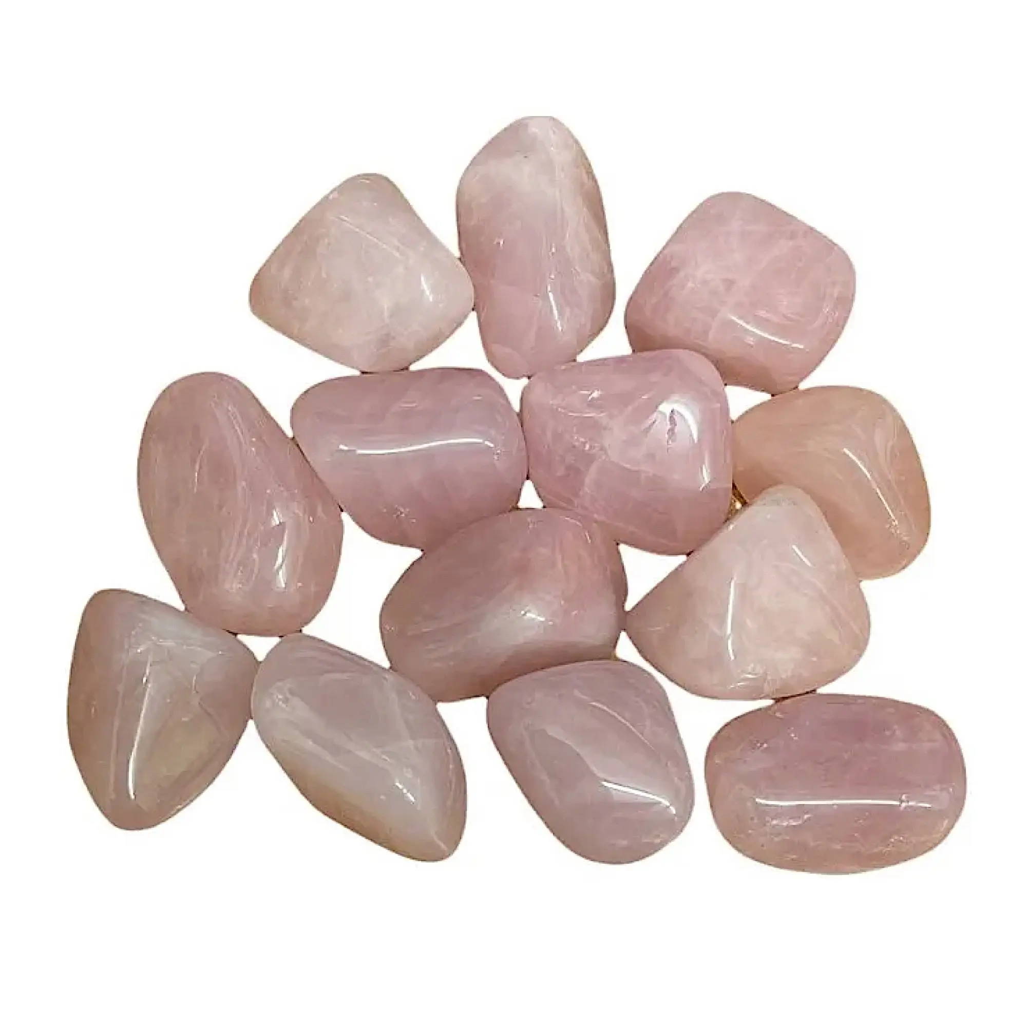Rose Quartz Tumbled Crystal AAA Grade - Crystal of Love rose  quartz crystal  shopping