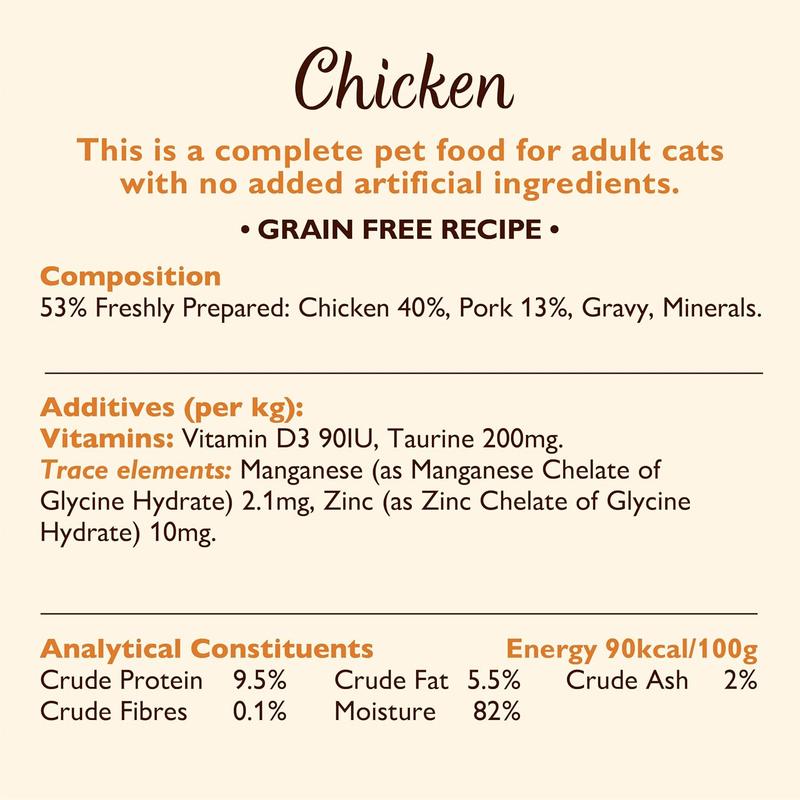 Lily's Kitchen Natural Adult Wet Cat Food in Gravy - Tasty Cuts Mixed Multipack - Complete Grain-Free Recipes (16 Tins x 85g) 2