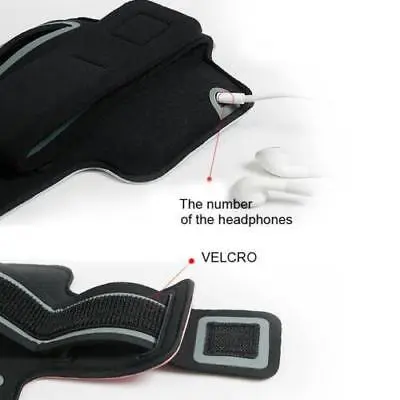 Gym Running Jogging Sports Armband Case Holder Strap Apple iphone7plus/8plus ipX 1