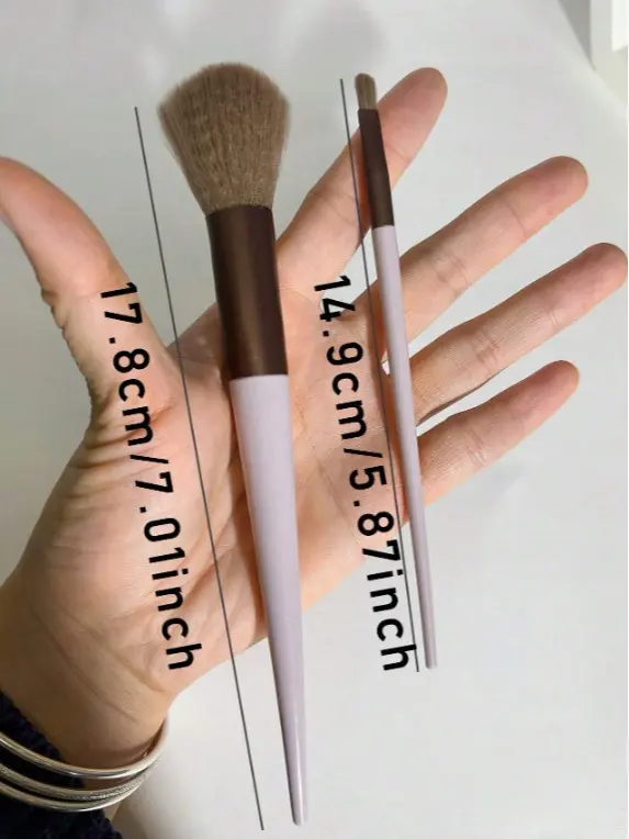 13pcs Makeup Brush Set with Bag - Soft Eyeshadow, Liquid Foundation, Blush Brushes for Beginners - Cosmetic 4