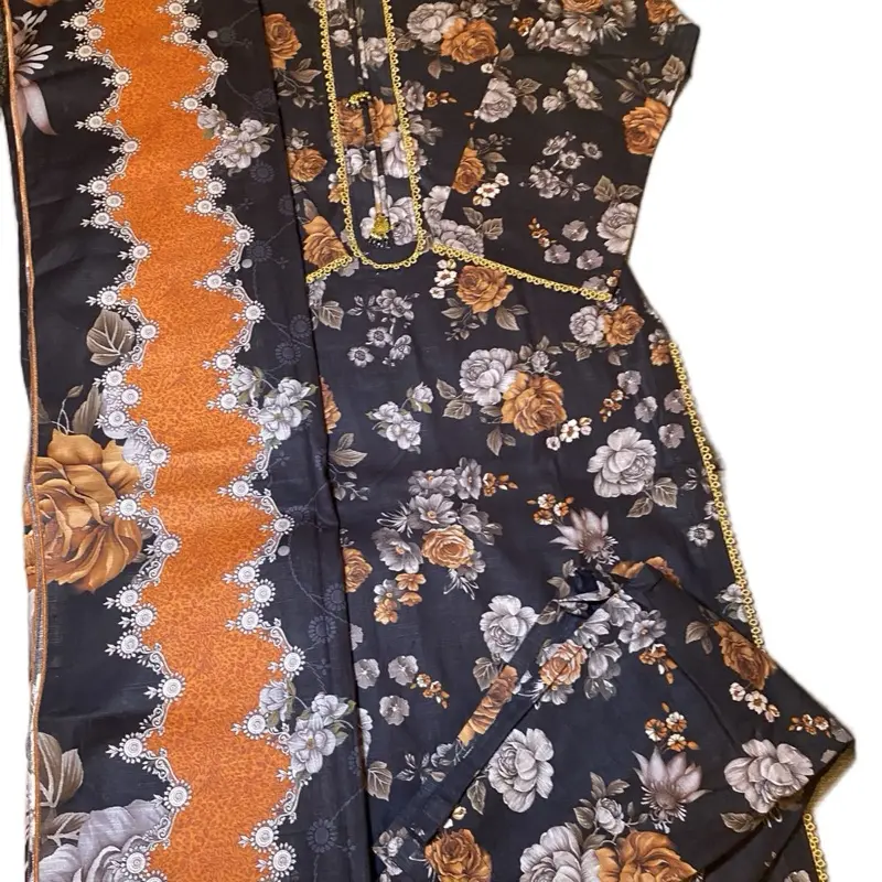 Mirha Winter Collection Digital Printed Khadar Suit Three Piece Pakistani Outfit for Women - Salwar, Womenswear 1