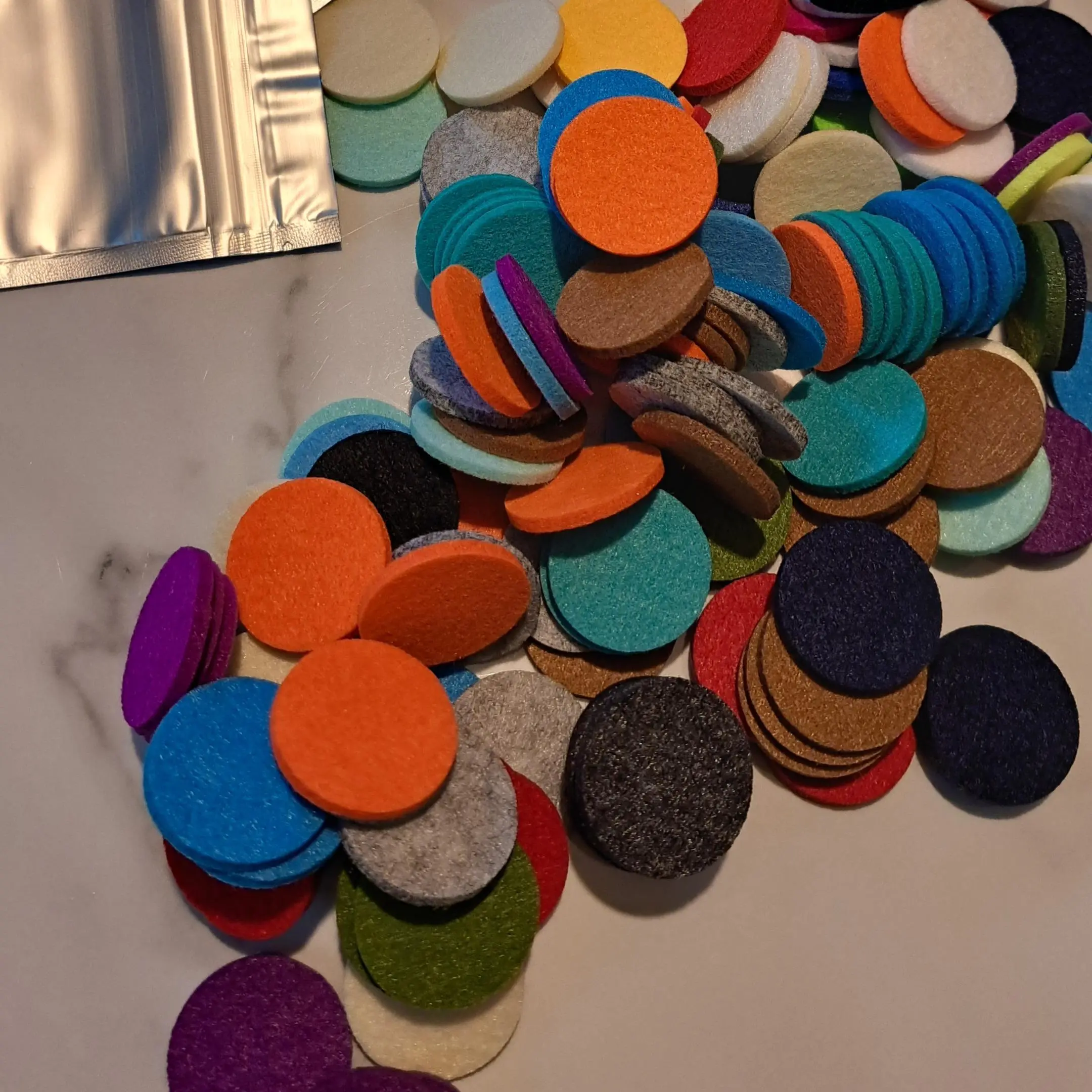 Pack Of 4 Handmade Long-lasting Soaked and Pressed Hoover Discs / Vac Discs. Scented Freshener Cleaning for Home with Fragrance - Household