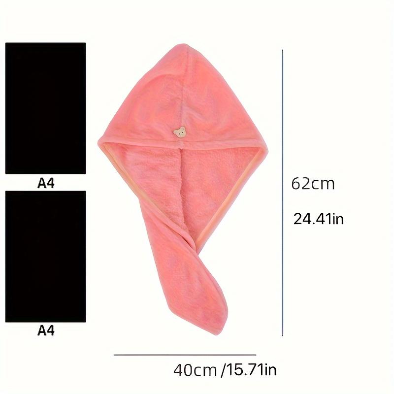 Product Introduction of 3pcs/4pcs Ultra-Absorbent Microfiber Hair Towel Cap - Quick Dry, Secure Button Design - Ideal for All Hair Types, Easy Hair Care & Bathroom Accessory 11