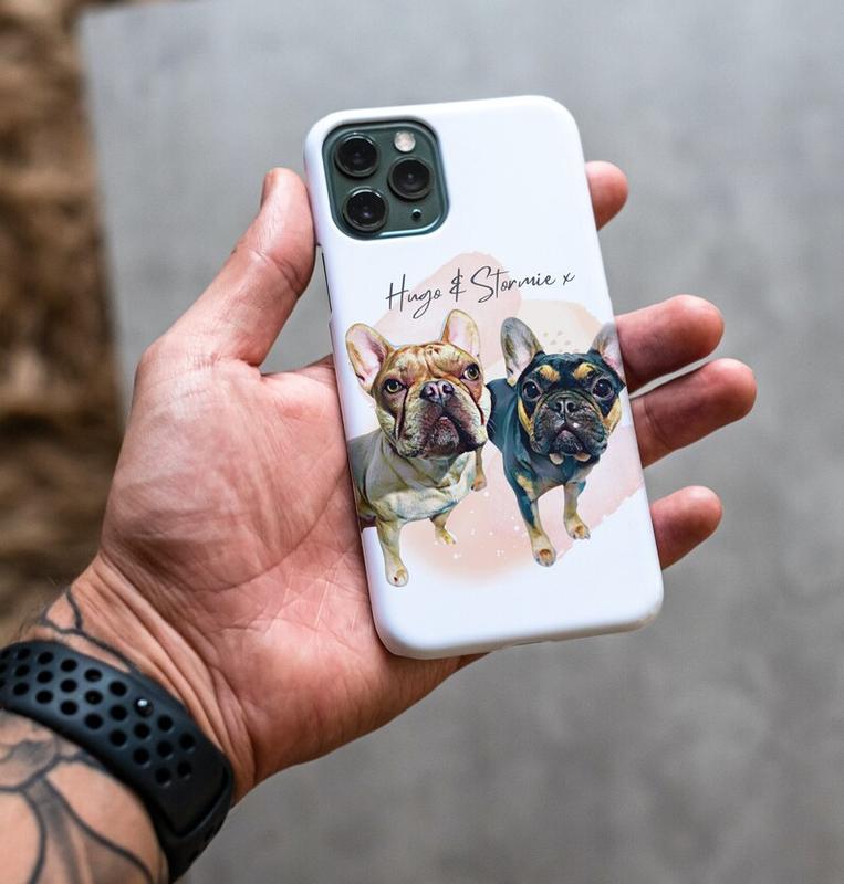 Personalised Custom Pet/ Dog/ Cat/ Horse Phone Cover Case Iphone 11/12/13/14/Pro Phone Case 3