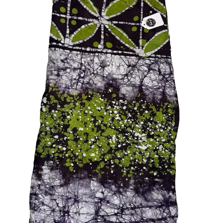 Adire Batik Handmade Cotton Brocade Fabric - Tie/Tye and Dye