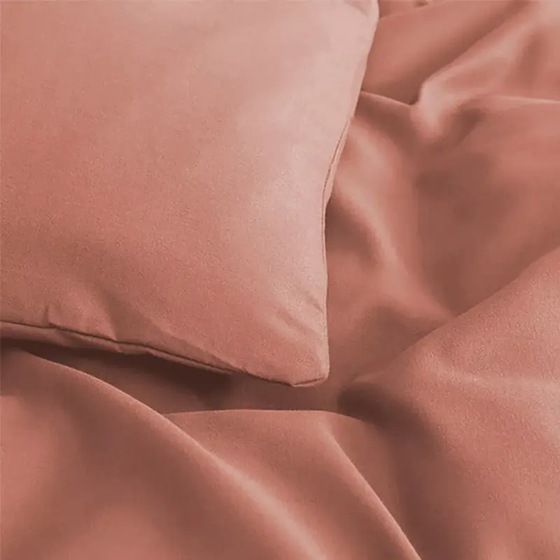 Oxford Homeware 3-Piece Solid Microfiber Duvet Cover Set – Ultra-Soft, Hypoallergenic Bedding with Matching Pillowcases, Easy-Care, Wrinkle-Resistant, Machine Washable, Available in 16 Colors & 4 Sizes 4