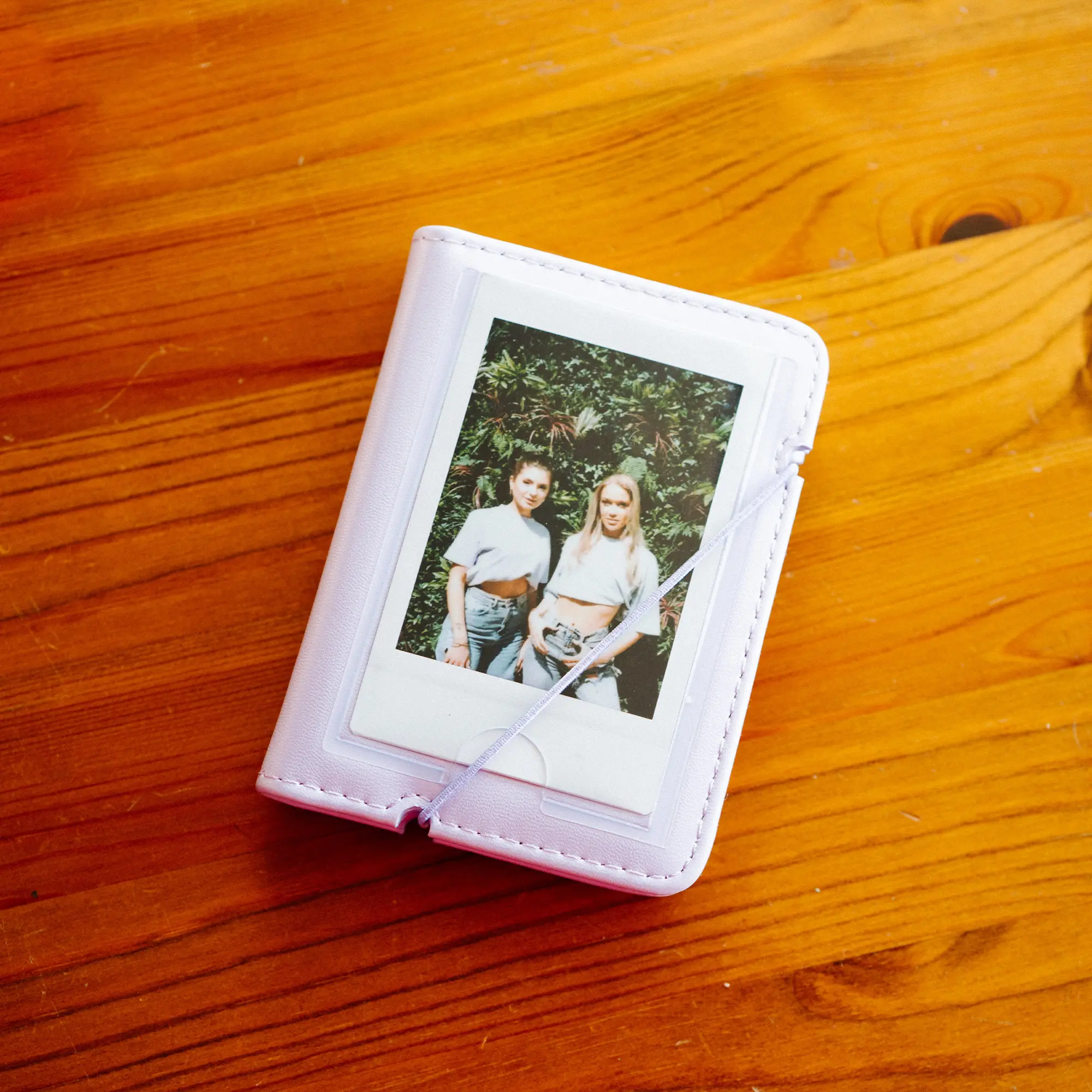 Instax Mini Photo Album | Pale Purple | Personalised Memory Book | Gift for Her | Couples Photo Album