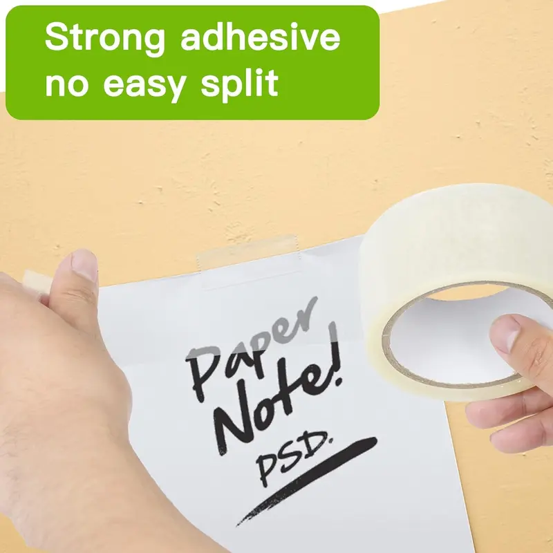 6 X Heavy Duty 48mm X 66m Strong Packaging Tape Self Adhesive - High-Strength - Secure Sticky Tape for Parcel Boxes & Moving Boxes 4