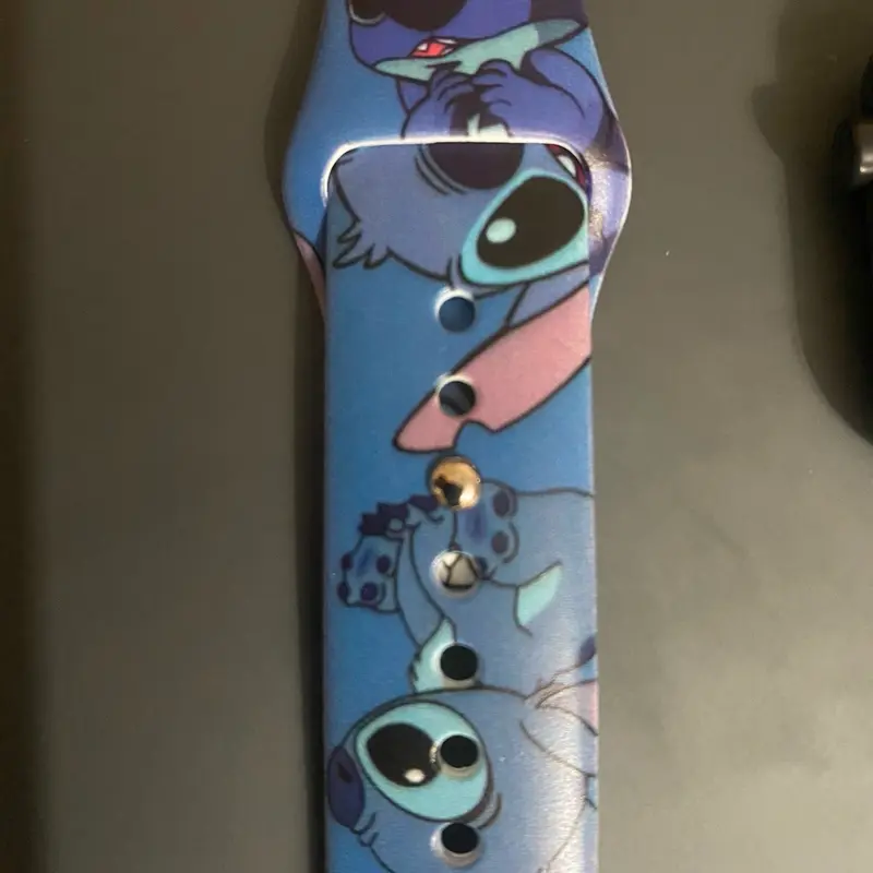 Stitch Digital Kids Watch with Adjustable Strap and Easy-to-Read Display only shows time 5