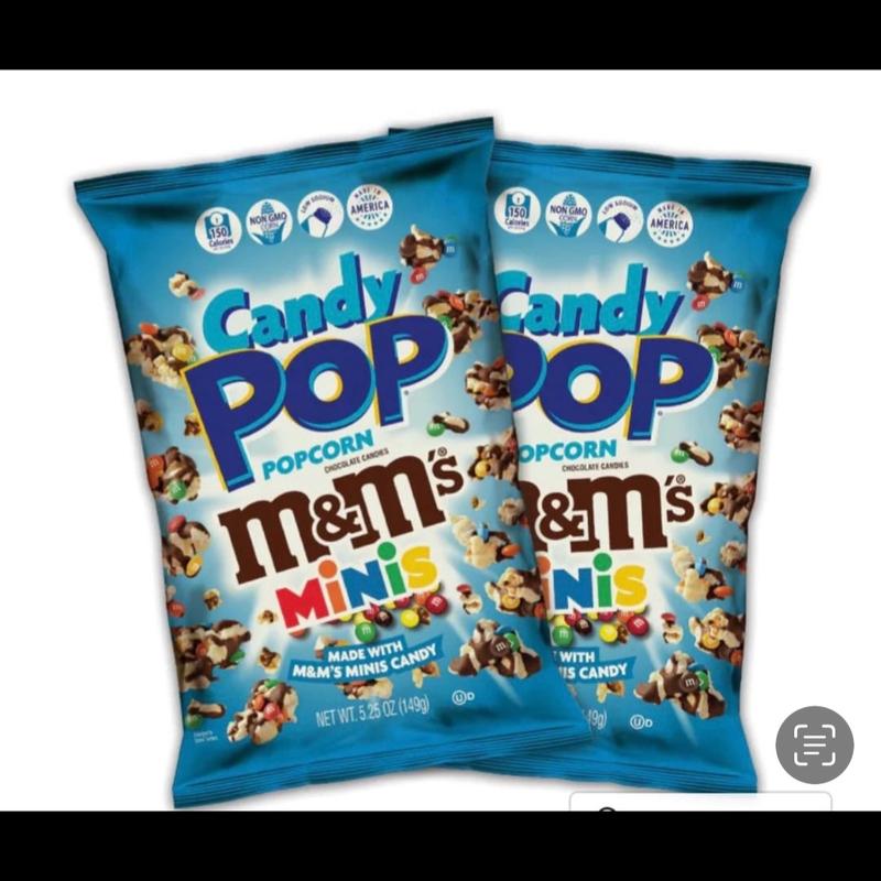 CandyPop Popcorn - 149g - Import Movie Snack - M&Ms - Oreo- Twix - Snickers Snack Chocolate Caramel Crunchy Crispy 4