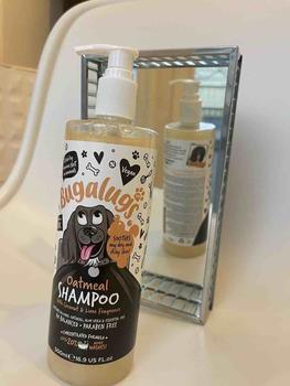 Product Review of BUGALUGS Baby Fresh Dog Shampoo 500ml - Dog Grooming Product for Smelly Dogs with Baby Powder Scent from f**5 1