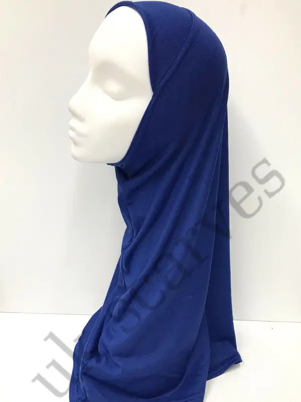 MUSLIM KIDS GIRLS/ADULT HIJAB ISLAMIC HEADSCARF PLAIN SCARF ONE PIECE CHILDREN 4