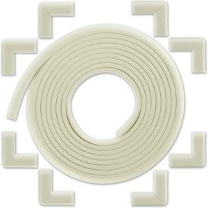Bebe Earth 6M Baby Proofing Edge and Corner Guard Protector Set - Oyster White