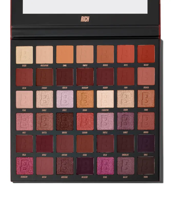 Rich 42 Eyeshadow Palette for a Luxurious Makeup Look - Cosmetic makeup  palette 0