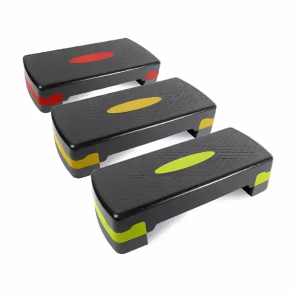 Adjustable 2 Level Stepper for Aerobic Exercise and Fitness, Durable Home Equipment