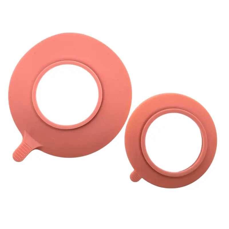 Silicone Suction Rings - 2 Piece Pink 0