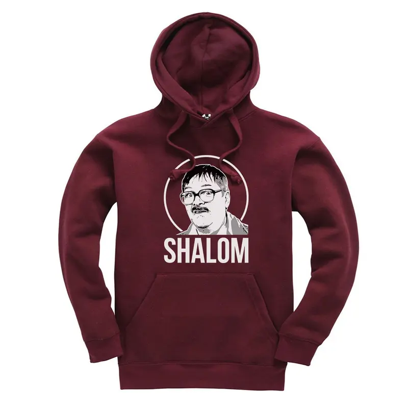 Shalom hoodie hood hoods pullover sweat comfy Friday night dinner tv show series meme viral trending 5