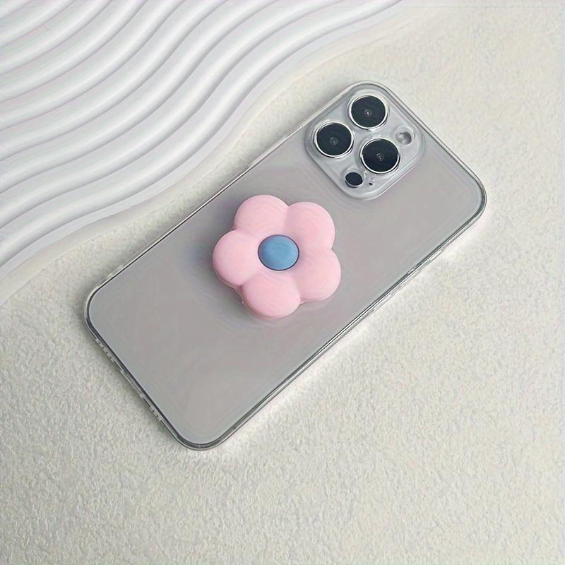 (Giveaway) 1 cartoon bear silicone phone holder Sticky desktop phone holder Soft silicone folding phone grip 5
