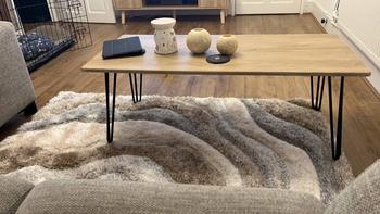 Product Review of So Soft 3D Polyester Shaggy 160cm x 230cm Extra Large Rug - Extra Fluffy, Carved Design, Hard Backed from G**a 0