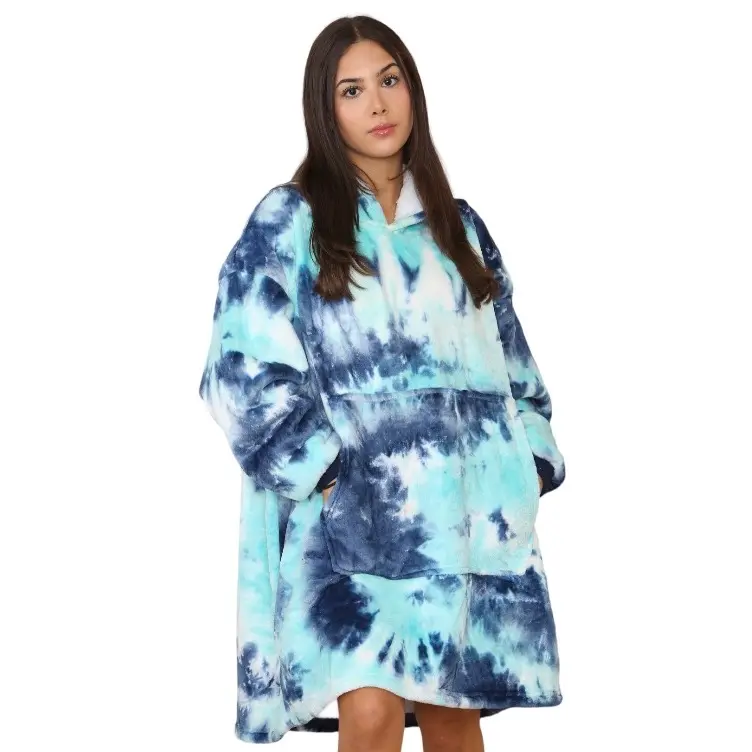 MS9 Oversized Blanket Hoodie Fleece Top With Sherpa Soft and Warm Lining | 15 Colours Available Comfort | Style Minimalist Pullover Basic Vibe Polyester Womenswear Sweaters Fits Long Sleeves 7