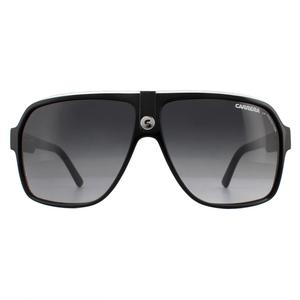 Carrera Sunglasses Carrera 33 8V6 9O Black and White Grey Gradient for Unisex Sunglasses - Mens - Womens - Sunglasses - Eyewear
