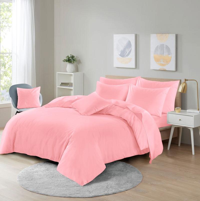 Product Introduction of Sleepy Willows Ultra Soft Duvet Set with Fitted, Extra Fitted & Flat Sheet, Pillowcases & V-Case 1